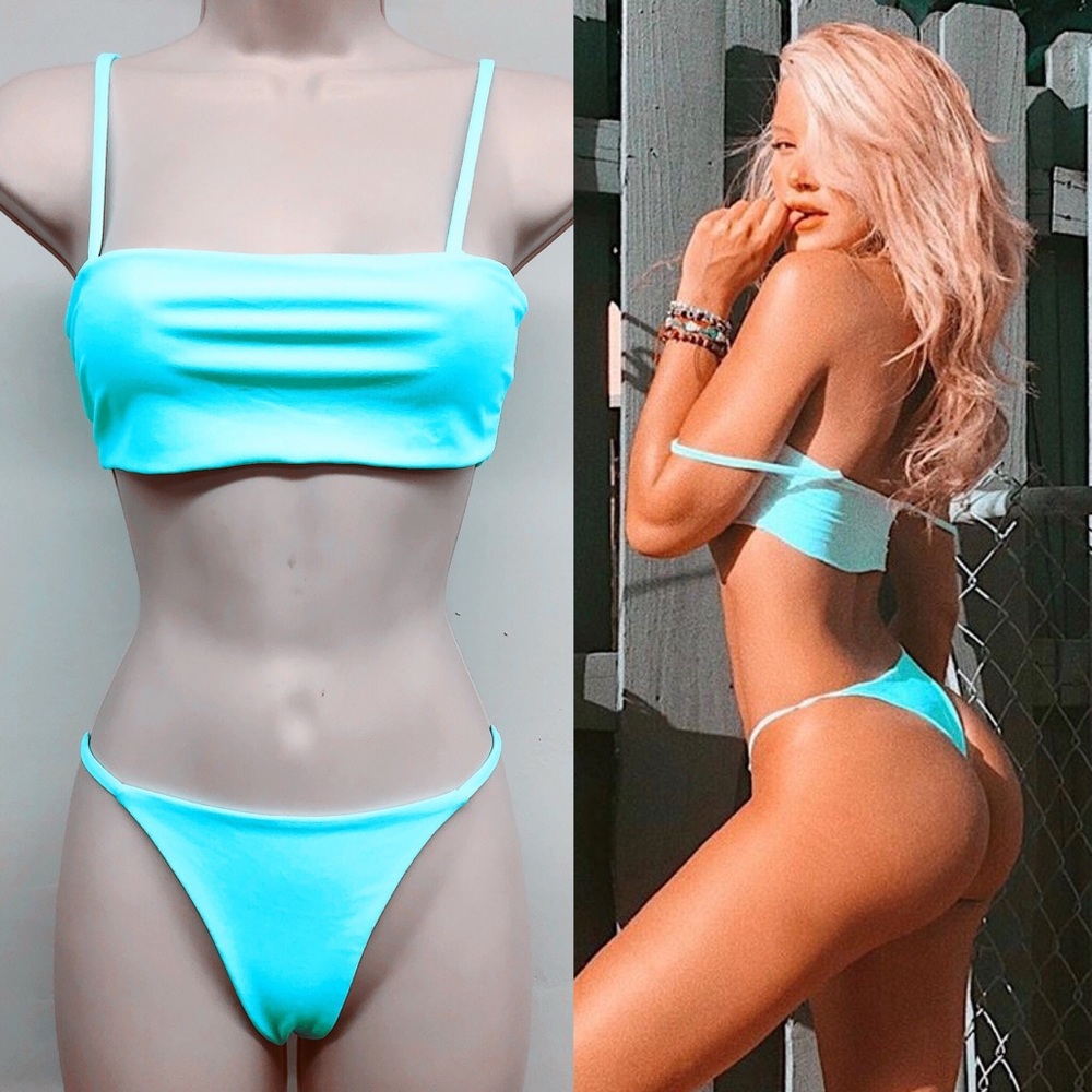 Baby Blue Bikini